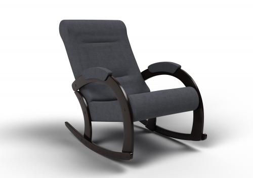 Кресло-качалка Венето (ткань\венге)